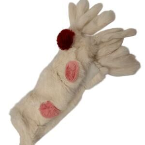 Pelle Nova di Riviera White Rabbit Fur Scarf